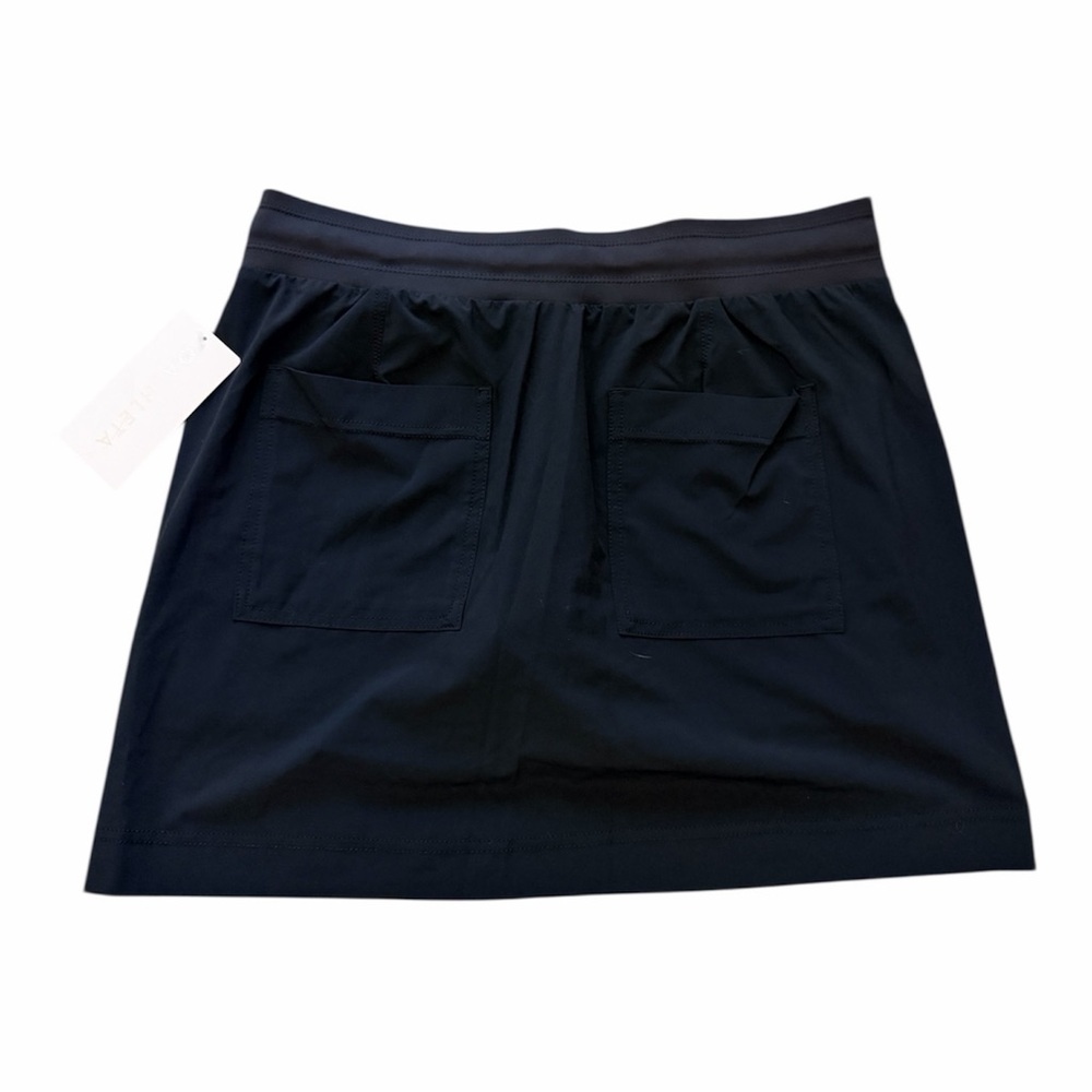 ATHLETA Chelsea Cargo Skort Blsck size 10 NWT - Picture 2 of 5